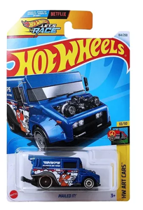 Carrinho Hot Wheels Mailed It Van Lets Race 2024 Hry82