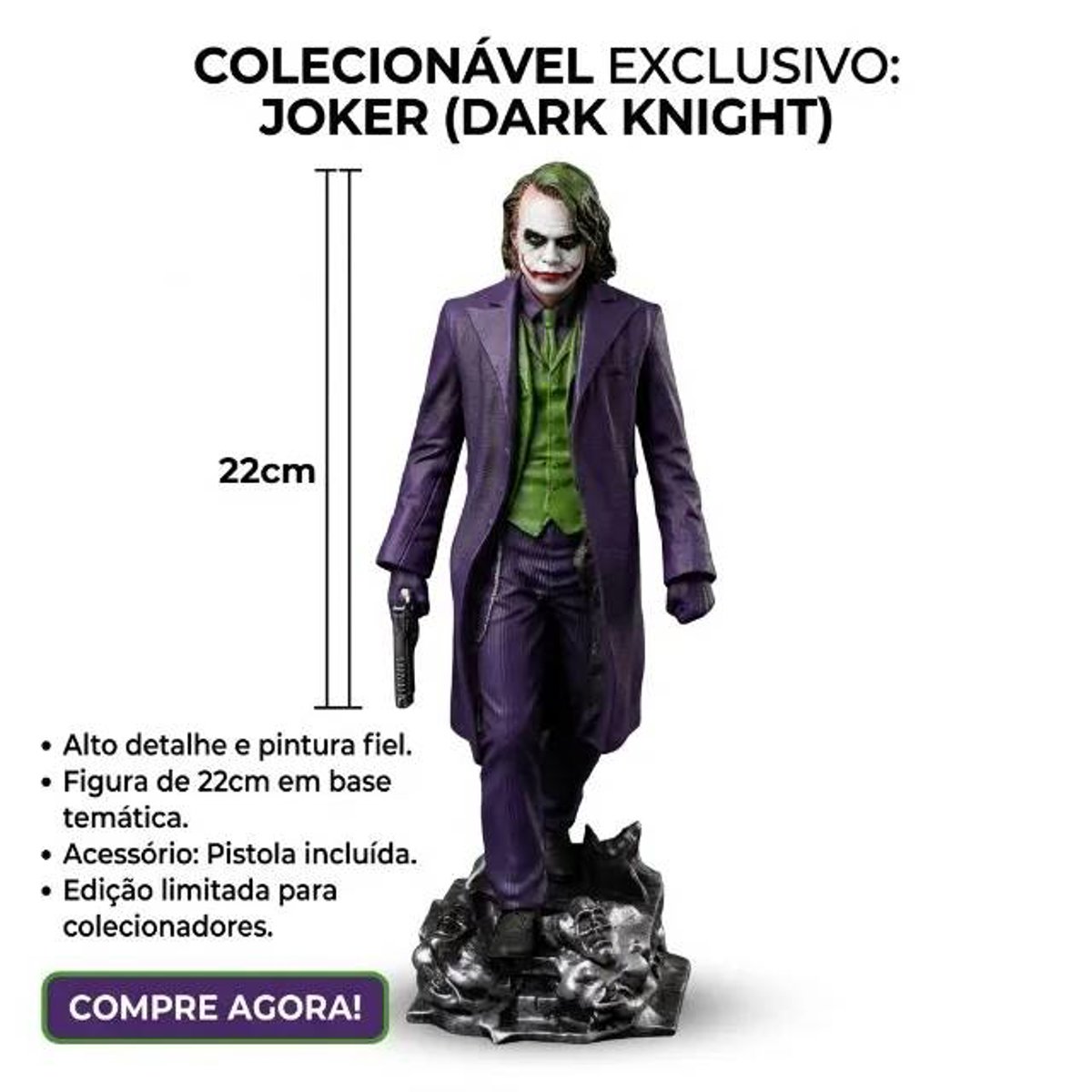Action Figure - Coringa (Joker - Heath Ledger)