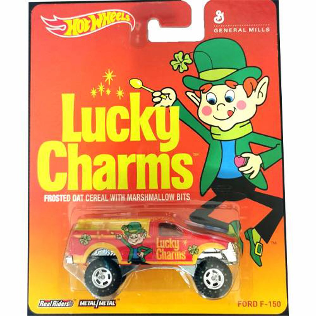 Berloques Hot Wheels Lucky Ford F150 Real Riders Series