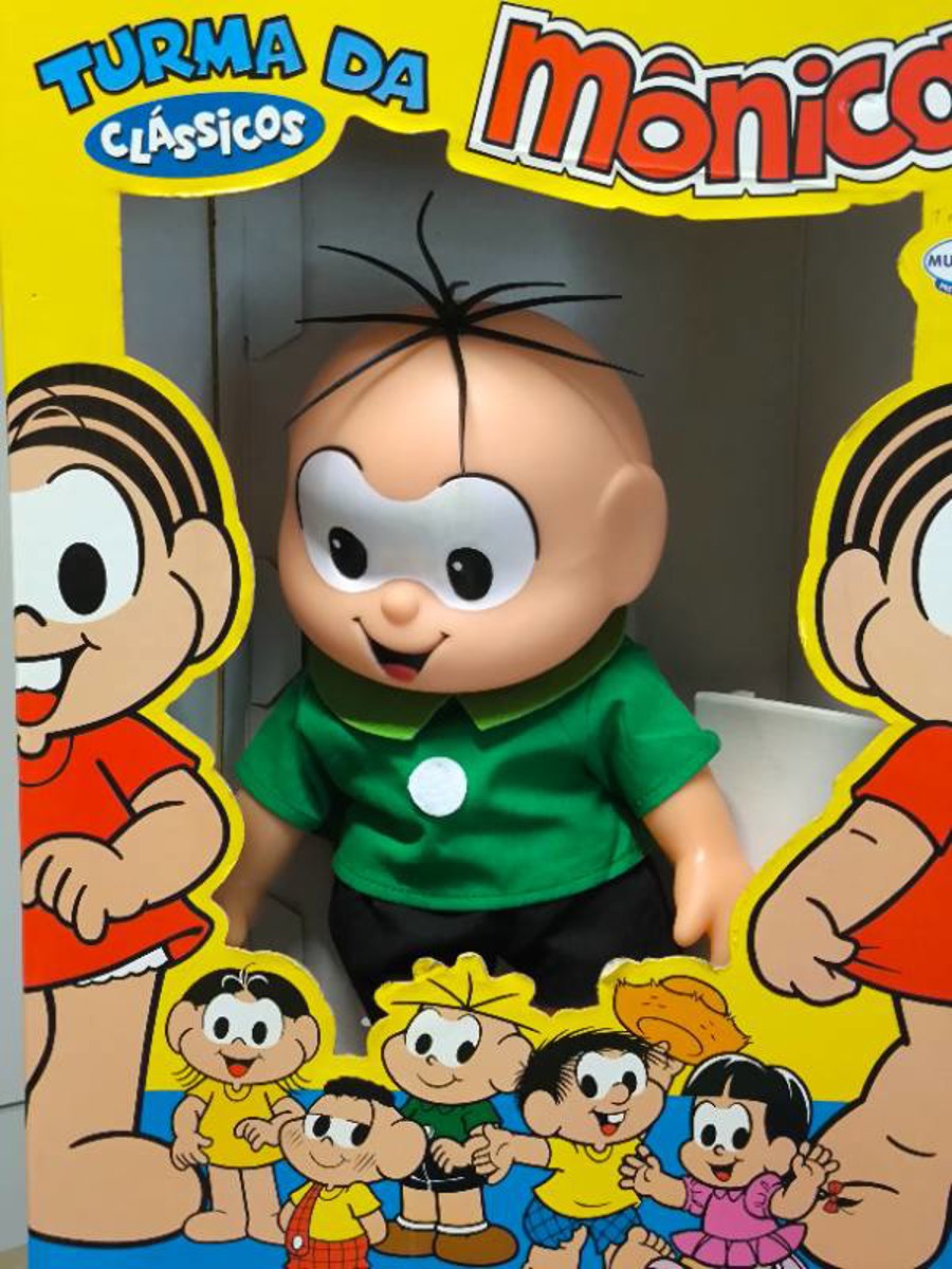 Boneco Cebolinha Turma da Mônica Clássicos Multibrink