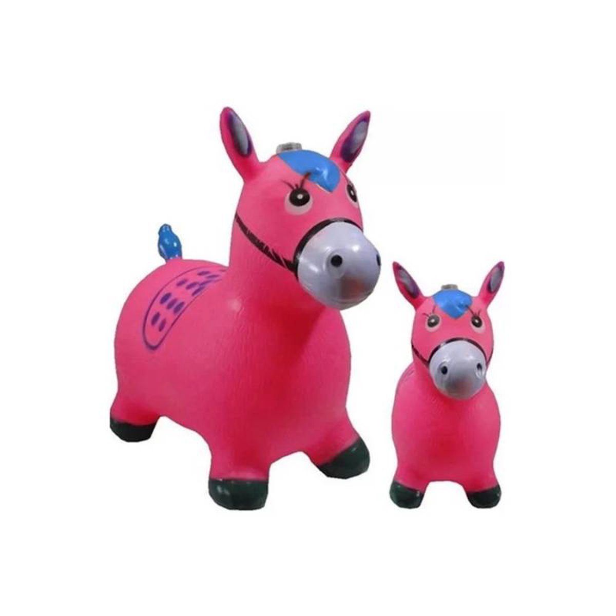 Brinquedo Cavalinho Upa Upa Diversão Criança Presente Cor: Rosa