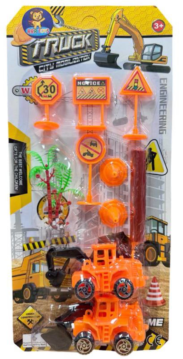 BRINQUEDO KIT CONSTRUÇÃO COM 10 PÇS