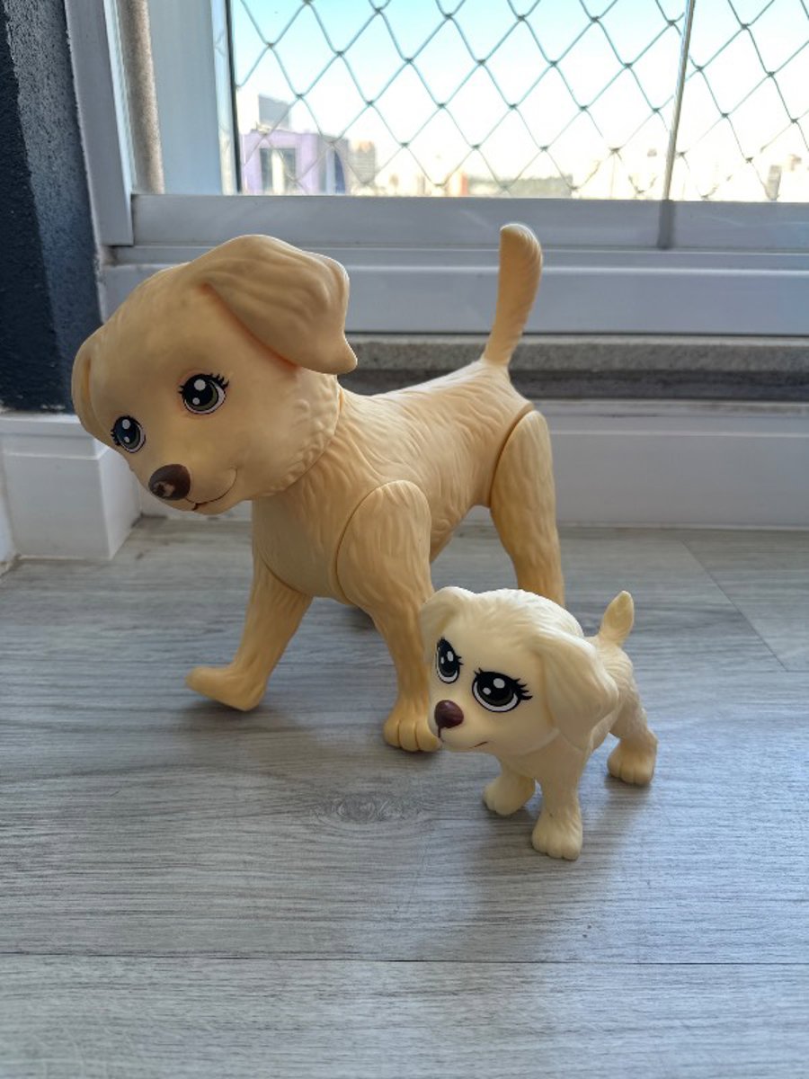 Cachorro da barbie com filhote