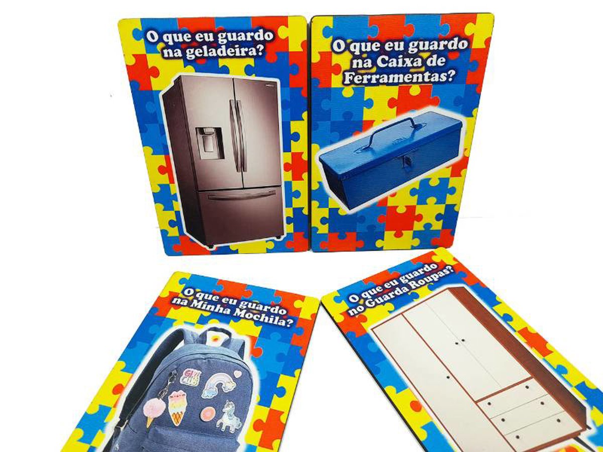 Desafio Cognitivo para Autistas Organizando Meu Mundo em casa - Coleção TEA & AMOR