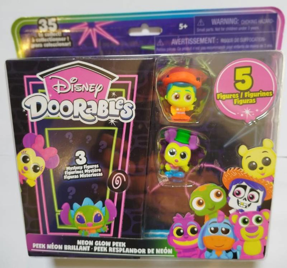 Disney Doorables Neon Glow Peek