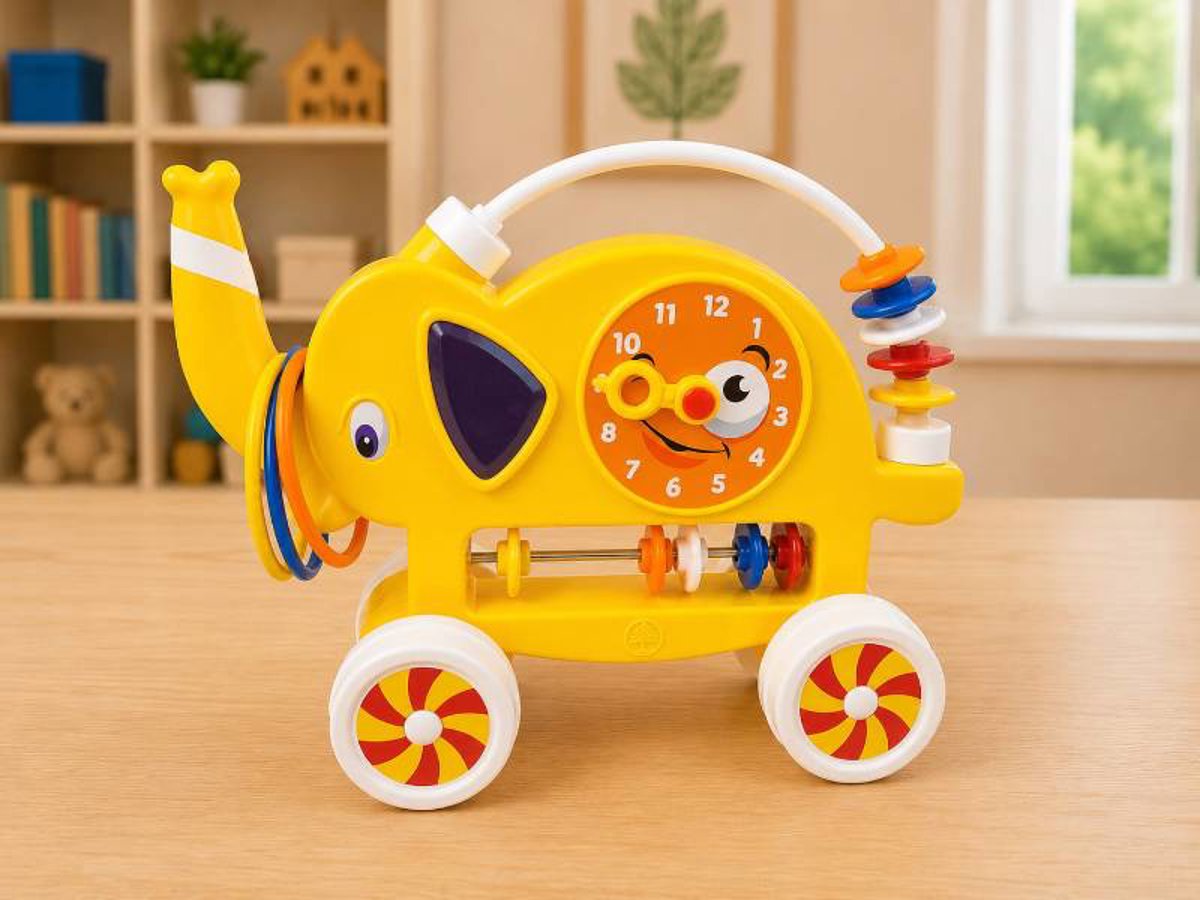 Elefantinho educativo para bebês