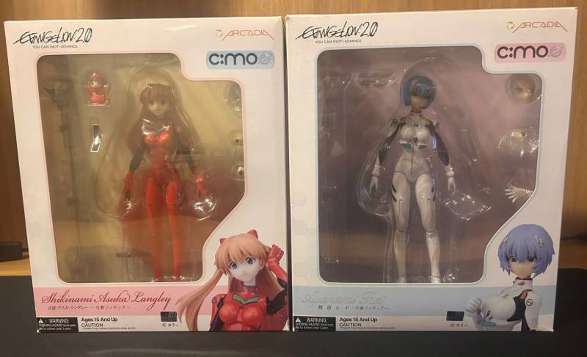 Evangelion C:MO Arcadia – Rei Ayanami + Asuka Shikinami