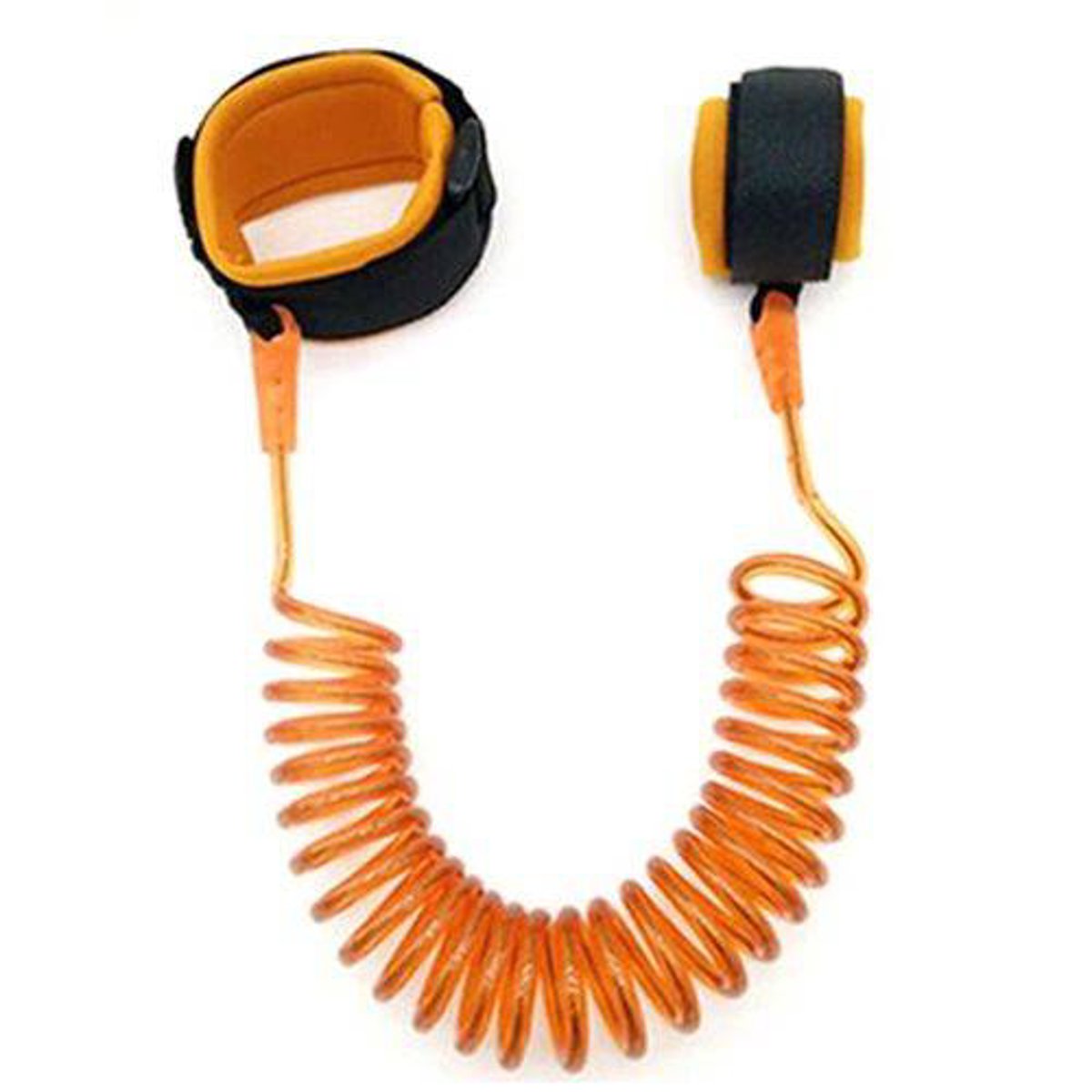 Guia de Segurança Coleira Pulseira Pulso Anti Perda Crinça Cor: Laranja