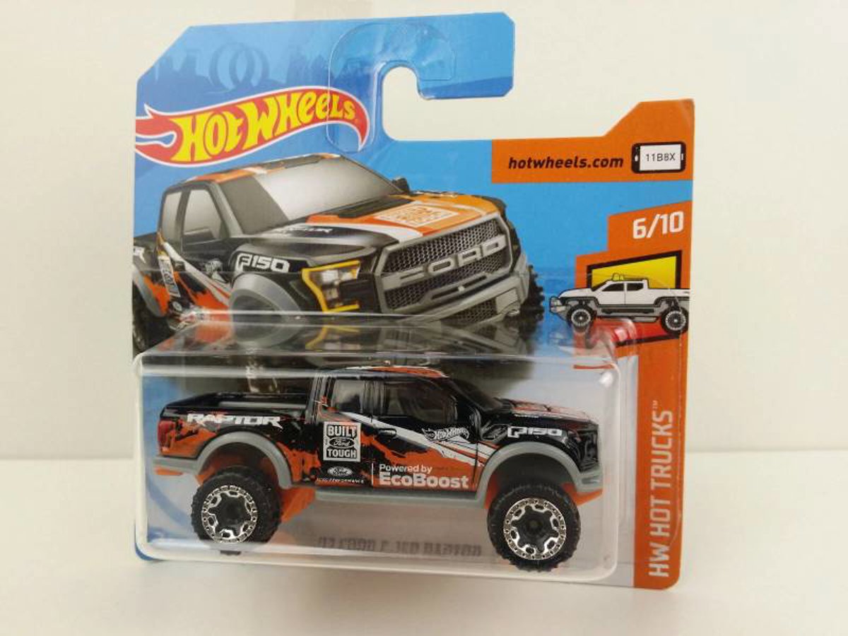 Hot Wheels: 17 Ford F 150 Raptor