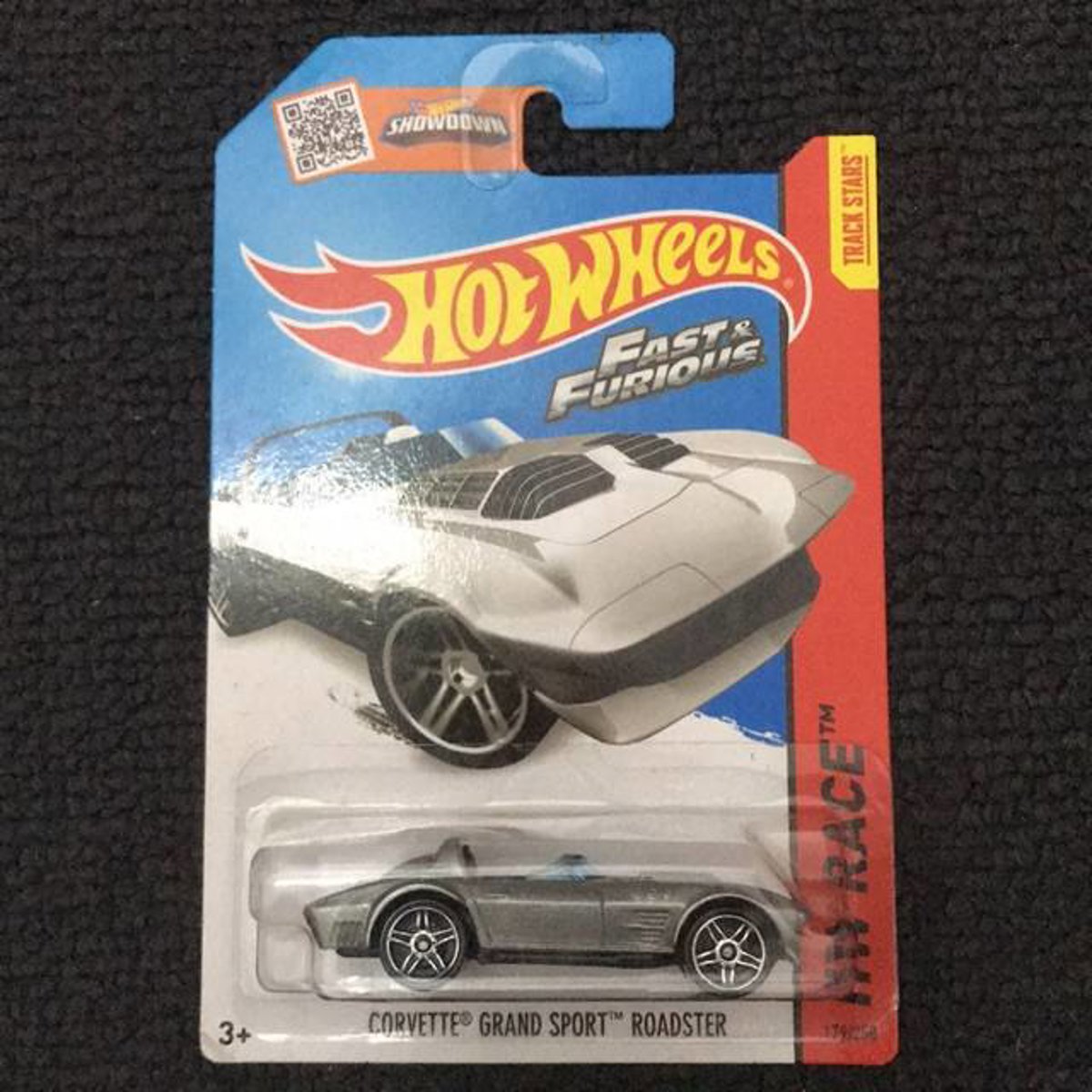 Hot Wheels 2013 HW Race Corvette Grand Sport Roadster #179/250 Fast and Furiousus