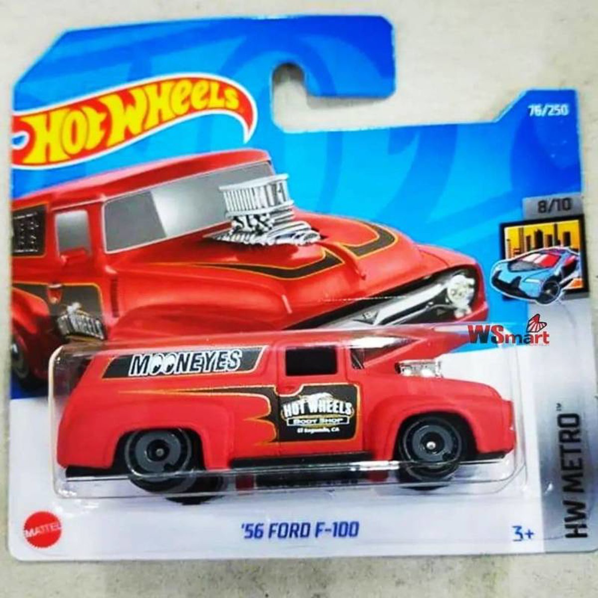 Hot Wheels 2022 - 56 Ford F-100 Panel Mooneyes Fosca