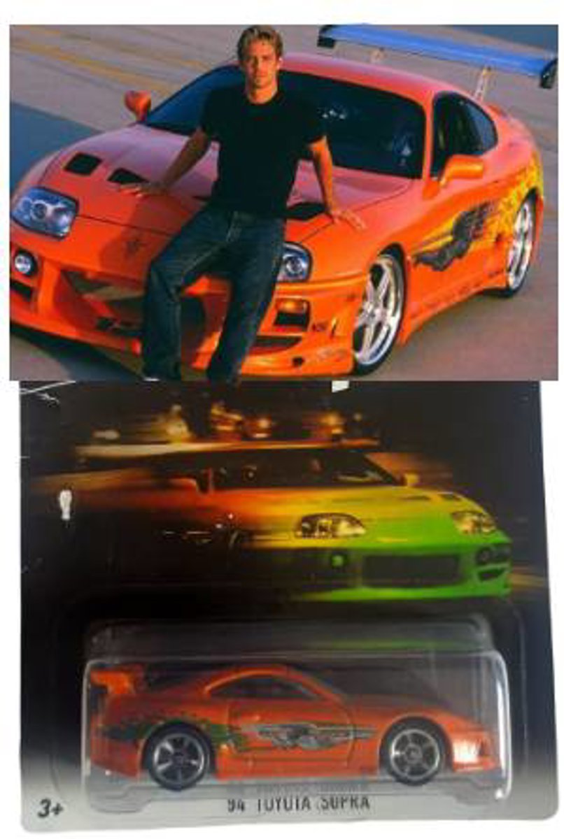 Hot Wheels Fast Furious Toyota Supra 94 Velozes Furiosos Primeira Versão LACRADO