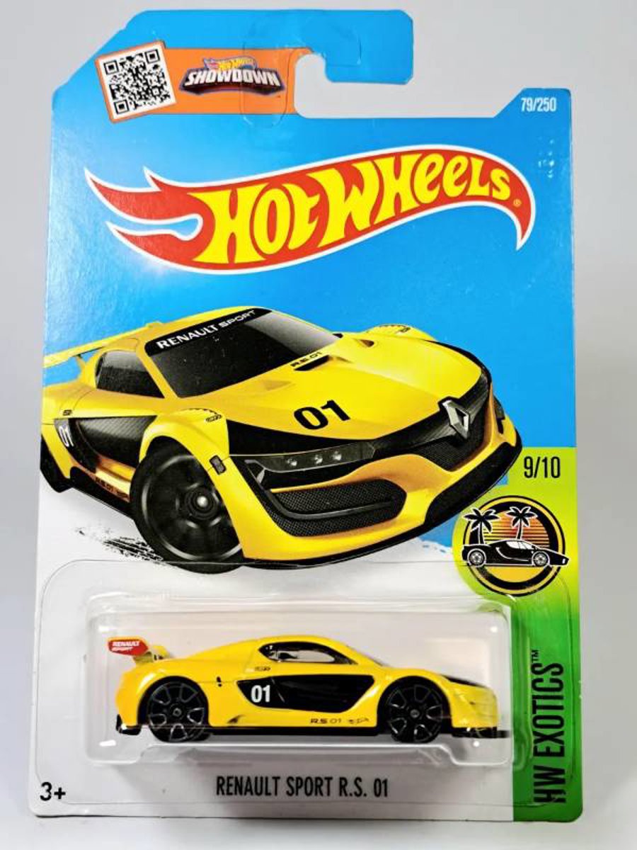 Hot Wheels Renault Sport R.s. 01 Hw Exotics 2016