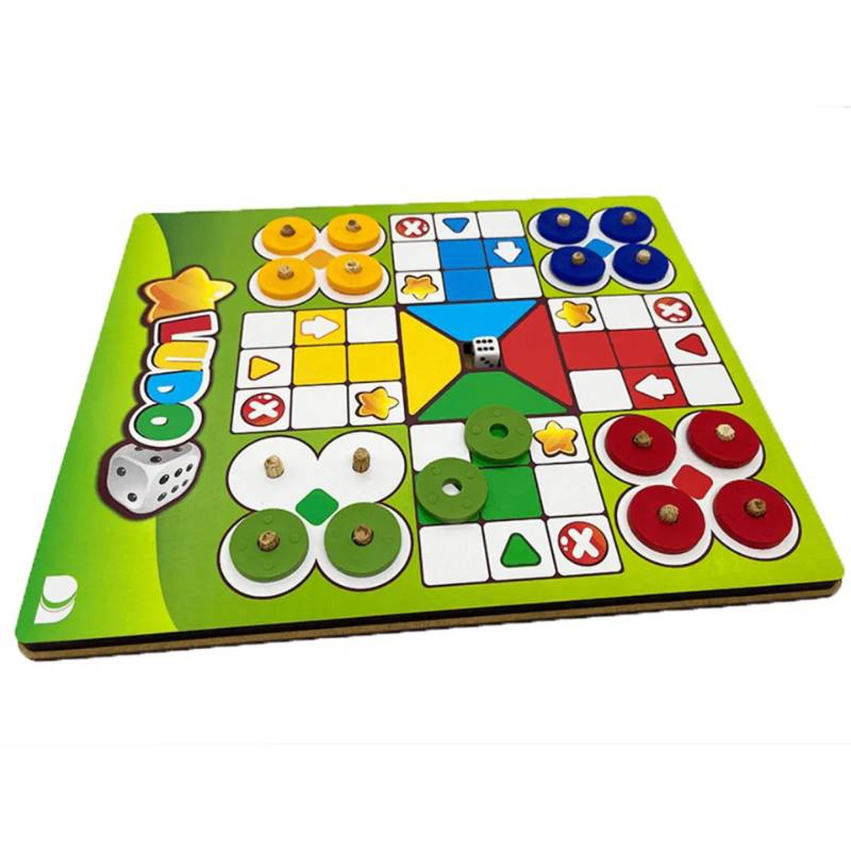 Jogo De Tabuleiro Infantil Ludo