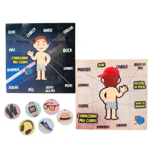 Jogo do Corpo Humano Aprenda Brincando Meninos