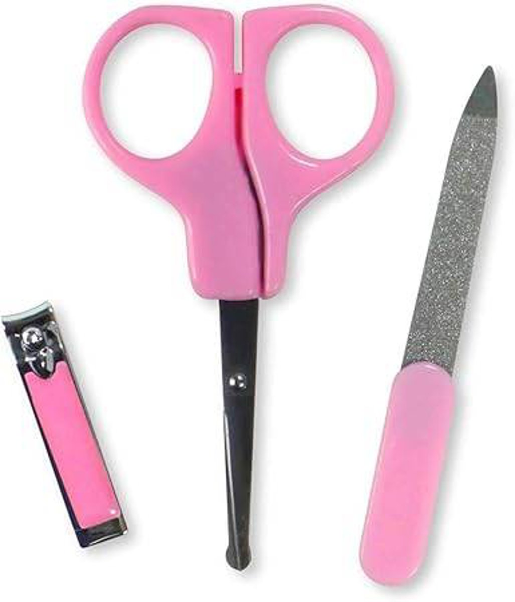 KIT PARA UNHAS ROSA
