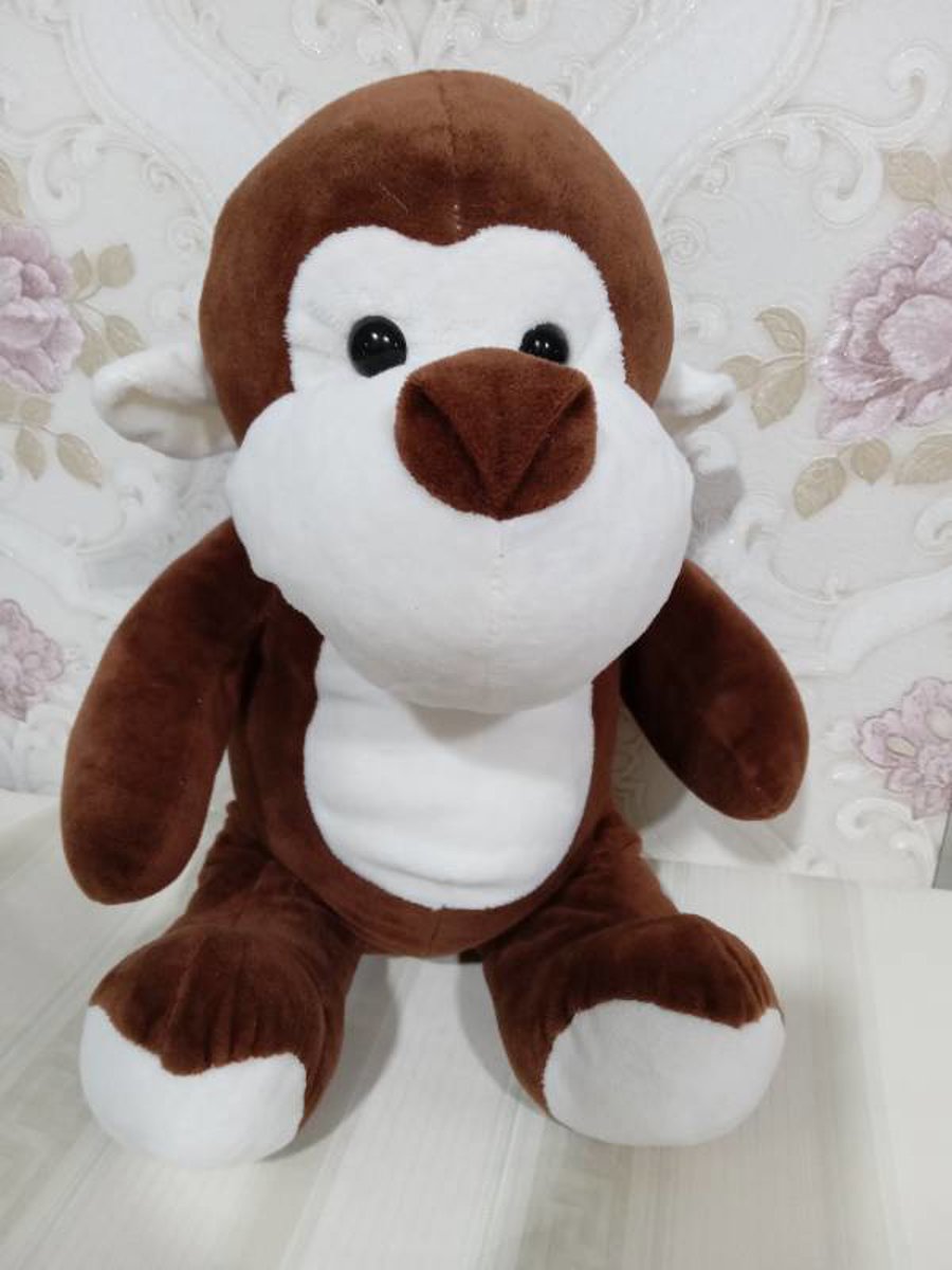 Macaquinho de pelúcia 