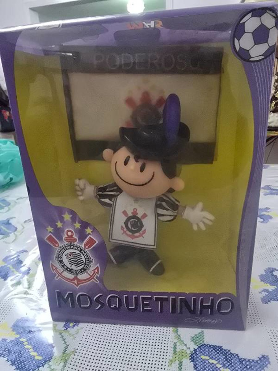 Boneco colecionável do Mosquetinho