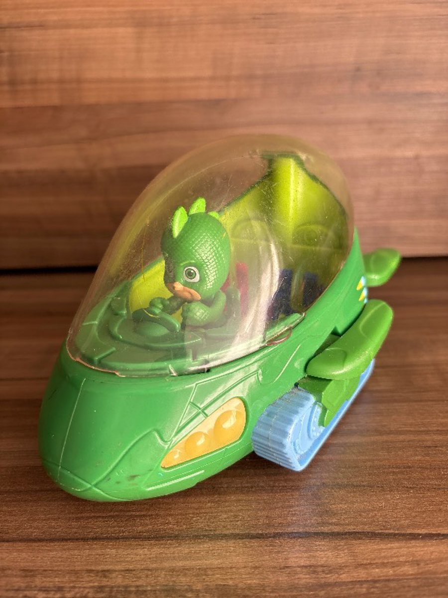 PJ Masks Veículo C/ Figura Lagartixo Móvel Com luz e Som- Dtc