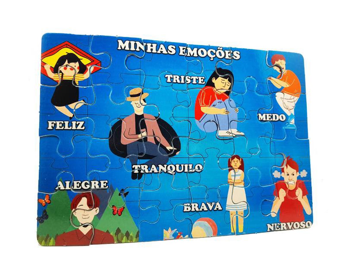 Quebra-Cabeça Emoções Coleção Tea & Amor 120 Peças