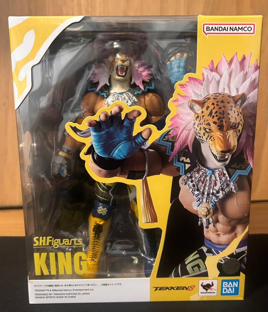 S.H.Figuarts King – Tekken 8 – Bandai Original Lacrado