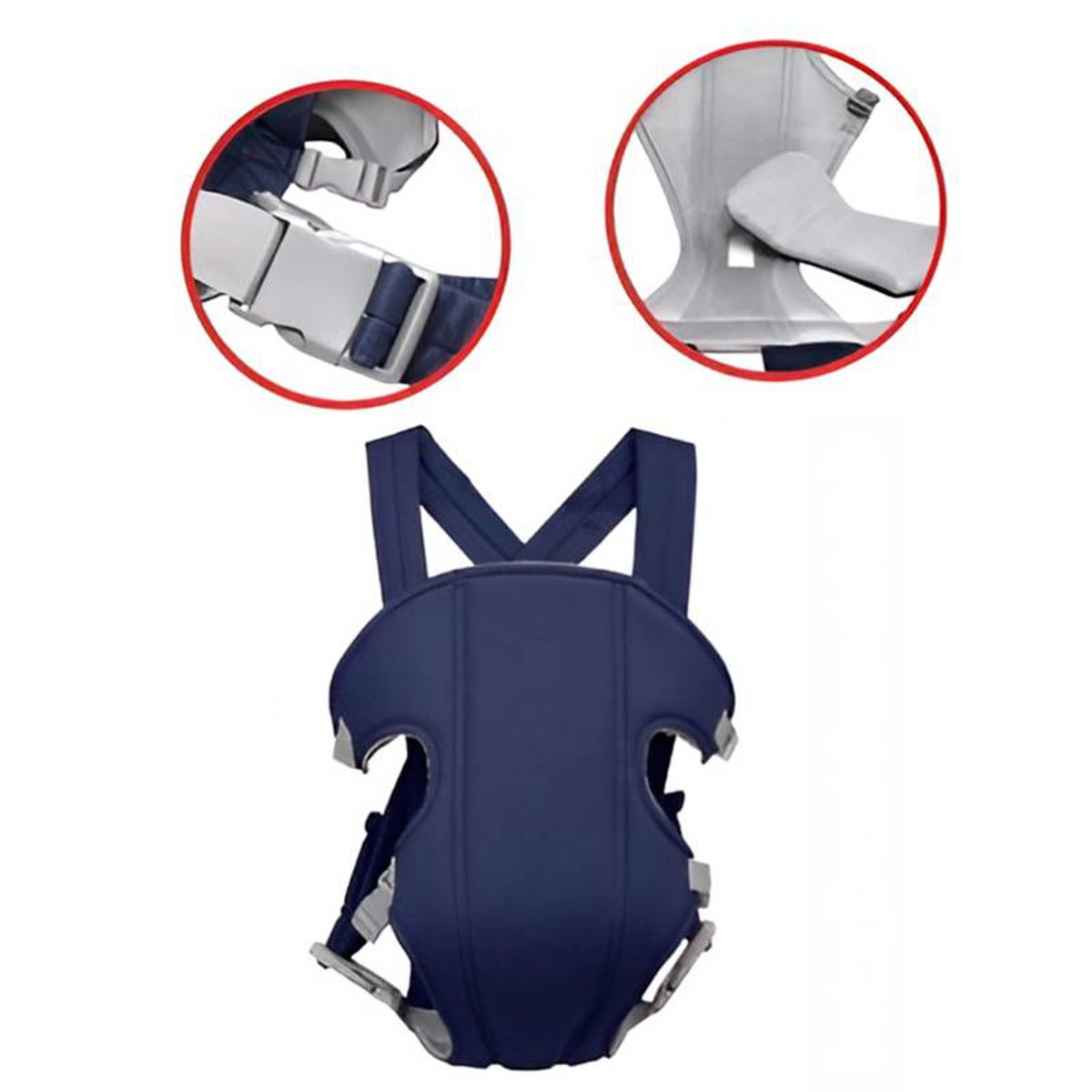Suporte Canguru Ergonômico Para Bebê Passeio Conforto